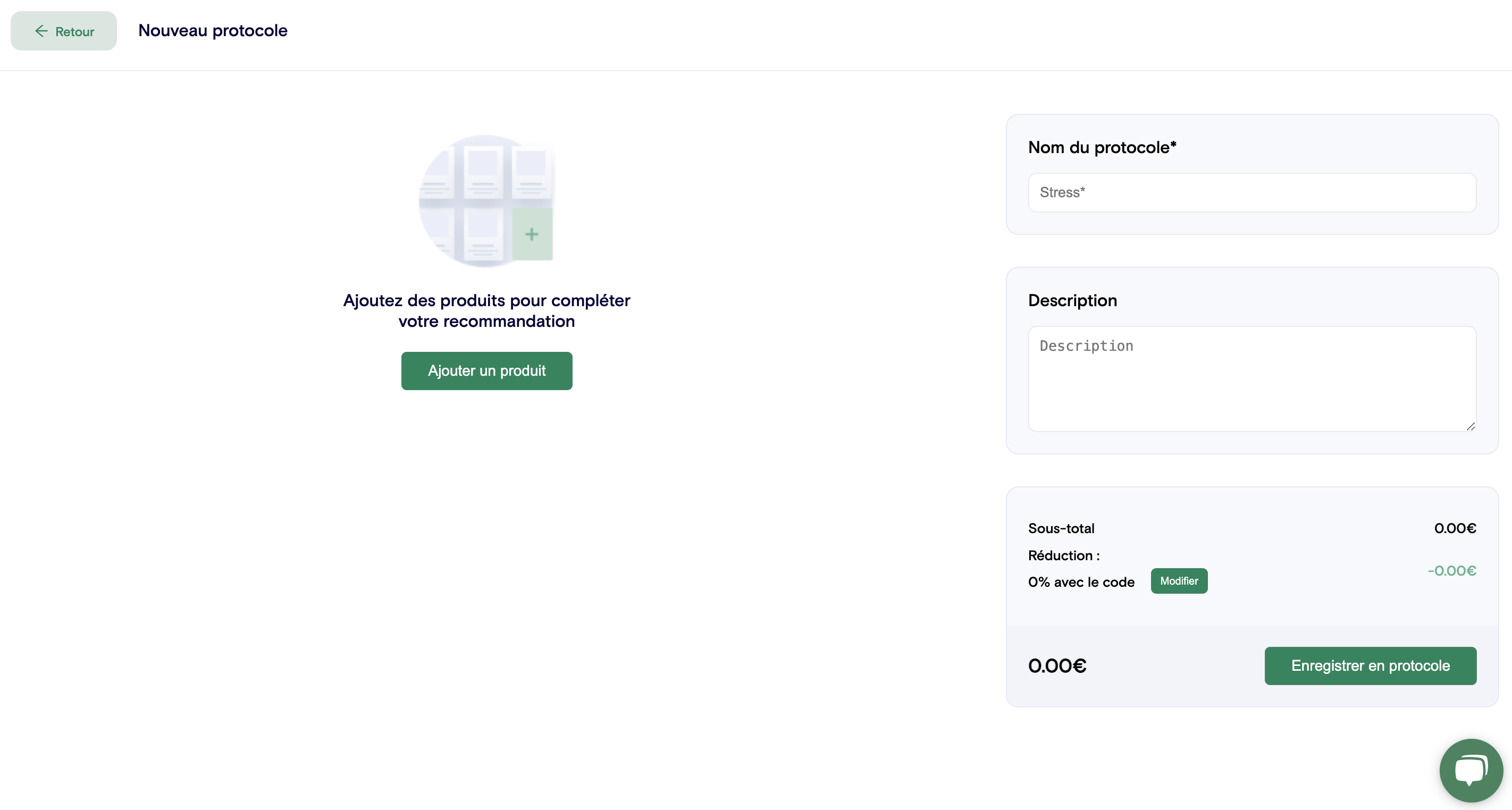 Utilisation d'un protocole dans une recommandation